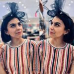 Melanie Scrofano Instagram - Can’t go to England without a headpiece try-on-a-thon.