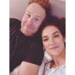 Melanie Scrofano Instagram - before we had kids, I used to have a recurring nightmare that jeff and I broke up and that I could never have kids because he was the only person in the world I wanted to have babies with. Happy Father’s Day, my love. Sorry the dog ate the cake but also why’d you get a dog that eats cake