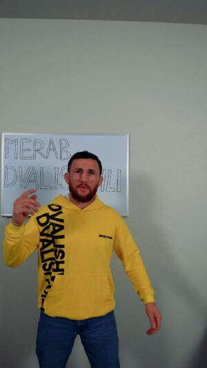 Merab Dvalishvili Instagram - Say my name @henry_cejudo 

D V A L I S H V I L I