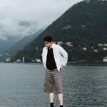 Metawin Opas-iamkajorn Instagram - Experiencing the rain of Lake Como #prada Lake Como, Italy