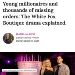 Mia Freedman Instagram - “Can you post my order instead of posting on Instagram?” The Aussie company has landed itself in hot water with customers. Link in bio for more on this story.