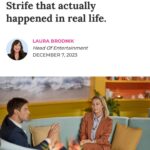 Mia Freedman Instagram - While the series is fictionalised, it is inspired by real-life events. From the worst-behaved pet in office history to a celebrity interview that went viral for all the wrong reasons, here are the here are the Strife scenes that actually happened at Mamamia. Tap the link in bio to read @laura_brodnik’s full article.