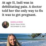 Mia Freedman Instagram - "I was 11 and at the GP with my mum. I had been off school a lot, screaming and crying from the pain. This GP told me that the only way to get rid of the pain was to have a baby." Tap the link in bio to read more.