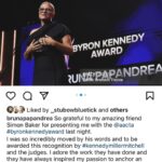 Mia Freedman Instagram - Last night my friend @brunapapandrea who I inexplicably call Bingo was awarded a great honour by her peers in the industry. This powerhouse producer is not just one of Australia’s finest but one of the top producers in the world. Watching someone you love who is at the top of their game be acknowledged for doing something she not only loves passionately but crushes professionally is a joy beyond words. We are so bloody lucky to have someone so insanely in love with making movies and TV shows that tell the stories of women and so bonkers about performers, creators, authors and artists and who calls Australia home. ❤️❤️❤️❤️❤️❤️