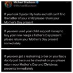 Michael Blackson Instagram - Tag any mom who needs to return their presents, including moms that took their 14 yr old kid to a buffet and told them that neega was 9 Paris, France