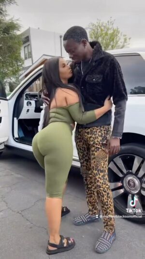 Michael Blackson Instagram - #TBT when I stole his girl 😂 😂 😂