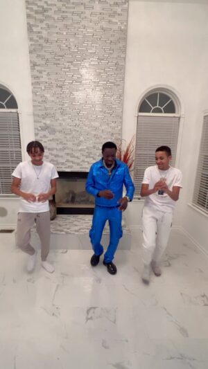 Michael Blackson Instagram - Present and past. look how fast 10 yrs flew past
