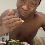 Michael Blackson Instagram - I just murdered that fish and this weekend I’ll be in Baltimore murdering the crowd at the comedy factory.