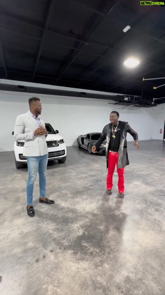 Michael Blackson Instagram - If you are looking for exotic car s while in 📍Atl or 📍Miami make sure to hit up my modusucka MVP brothers #atl #miami #bet #weekend #cars