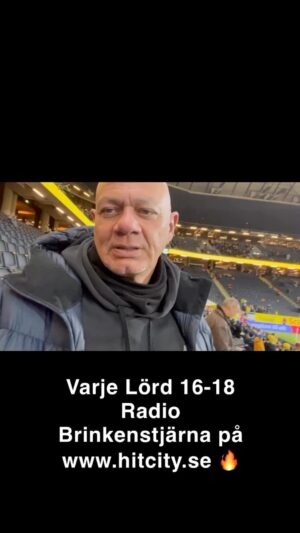 Michael Brinkenstjärna Instagram - Direkt Fr Friends Arena 😂Varje Lörd Live kl 16-18 Radio Brinkenstjärna på www.hitcity.se 
Värm upp med Spotify - Brinkenstjärna #radio #instagood #instagram #mylife #brink #brinkenstjärna #dj #djs #landskamp #fotboll