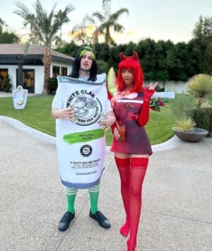 Michael Clifford Instagram - some would say we failed halloween this year, but 50% off at spirit halloween seems like a win to me