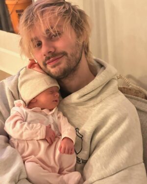 Michael Clifford Instagram - the love of our life has arrived, meet Lua 🥹🥰🤍