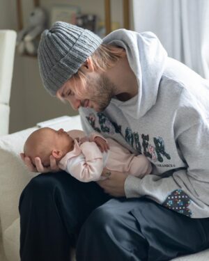 Michael Clifford Instagram - the love of our life has arrived, meet Lua 🥹🥰🤍