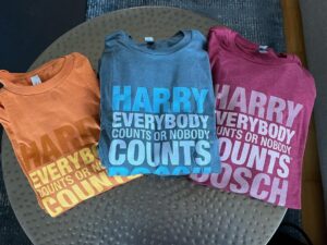 Michael Connelly Instagram - T-shirts are starting to arrive. Check your email for tracking info if you ordered one. Thanks again to everyone who supported this fundraiser.
…
#everybodycountsornobodycounts