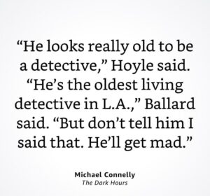 Michael Connelly Instagram - #bookquotes #thedarkhours #harrybosch #renéeballard