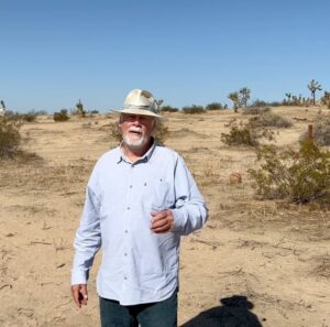 Michael Connelly Instagram - Michael Connelly in the desert…with DESERT STAR. Shot recently while on location for Bosch: Legacy season 2.

Plus, swipe to see an outtake. (Man, they’ll let anybody on the set these days.)