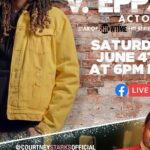 Michael Epps Instagram - One On One With Courtney Starks: Live With Michael V. Epps This young king who stars in @shothechi stops by to chop up with us. We speak about his upbringing, his inspiration, and what he originally auditioned for before getting his role as Jake! It’s an episode you DO NOT want to miss!!! Follow us @courtneystarksofficial for more great shows!!