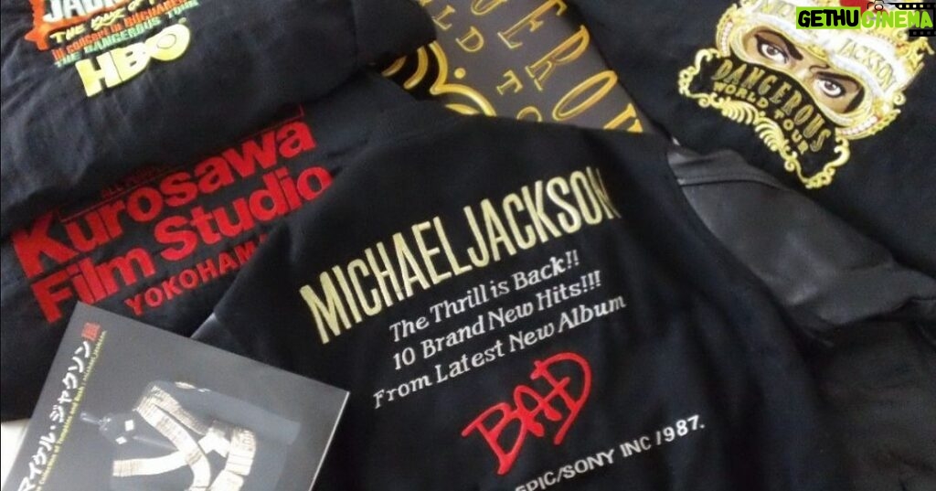 Michael Jackson Instagram - Michael Jackson fan Bruno Lebon has quite the rare collection of jackets related to Michael album releases and special concerts. Share your unique collectables with the fan community on Michael’s website. #MyMJCollectibles