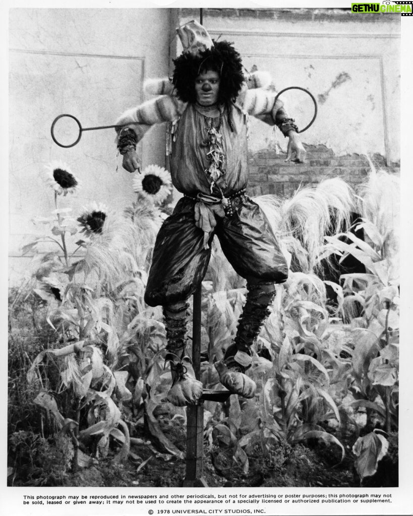 Michael Jackson Instagram - A publicity shot of Michael performing as The Scarecrow for his feature film debut in “The Wiz” which was released on this date in 1978. The film was based on the musical of the same name, a breakthrough for Broadway, a large-scale big-budget musical featuring an all-Black cast.