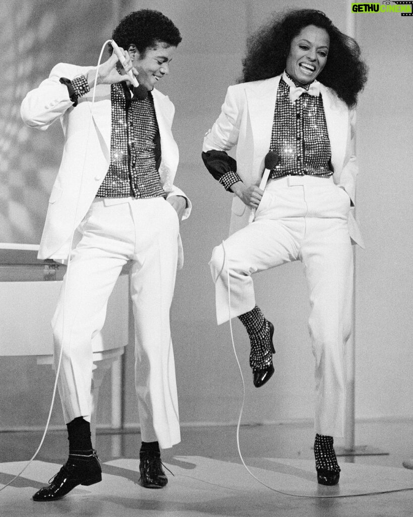 Michael Jackson Instagram - In 1981, Michael made a guest appearance on the Diana Ross TV special performing “Rock with You." Do you know how many times Michael and Diana appeared together on television?