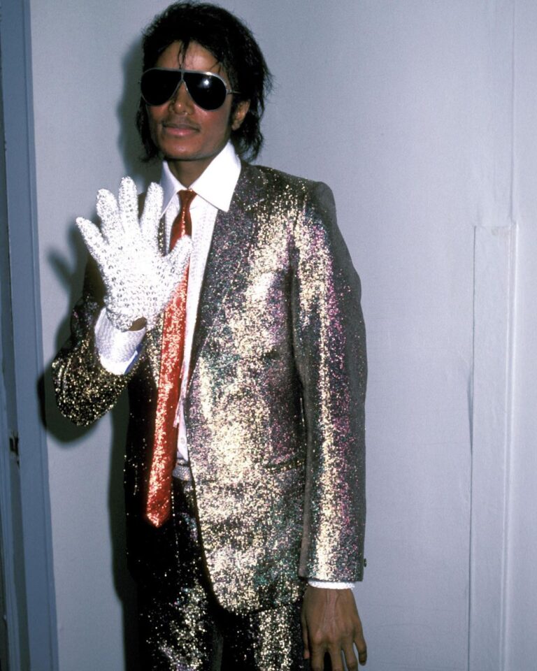 Michael Jackson Instagram - Michael shimmers at the T.J. Martell Foundation dinner in April 1984. That same year he donated to the organization, with his donation funding a 19-bed cancer treatment ward at New York’s Mount Sinai Hospital. #MJHumanitarian