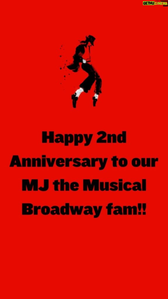 Michael Jackson Instagram - Celebrating its first two years on Broadway! #MJtheMusical @mjthemusical