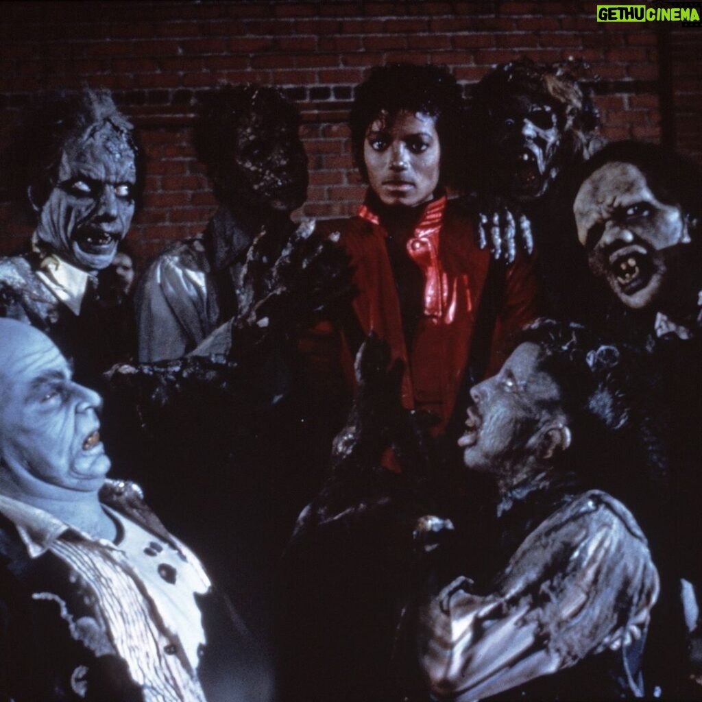 Michael Jackson Instagram - The 13-minute plus short film for “Thriller” was remastered last year and is now available in high definition 4K resolution to make your Halloween extra spooky with zombies and werewolves. It premiered almost 40 years ago, on December 2nd, 1983, on MTV. Hit the link in stories to watch it now.