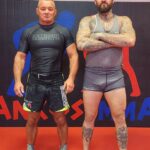Michal Martínek Instagram - With head coach @koscielskiandrzej back in second home 🇵🇱💪🦍🔥🤝🫡 ANKOS MMA