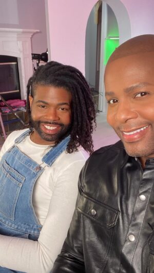 Michel Smith Boyd Instagram - I told you, that y’all weren’t ready! Who had fun on the set of #barbiedreamhousechallenge? Me and @anthonyelle, that’s who !!!!
.
On the rare occasion…my order is a Filet-of-fish combo (additional sandwich), large fries, and a Hi-C orange drink. Must have apple pie, ok, two apple pies. That’s all. 
.
#msbhowtoluxury