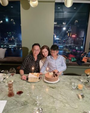 Michelle Reis Instagram - My birthday should not be stealing away your limelight coz you are the best Dad - 
Happy Father’s Day !

#2021
#620
#fathersday 
#mybday