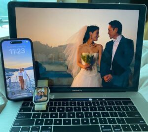 Michelle Reis Instagram - ⁣
⁣
⁣
Then and now …and just like that …⁣
14 years of treasured moments ⁣
⁣
#Happy14thanniversary⁣
#23.11.2008
#husbandandwife⁣
#loveu
#♥️