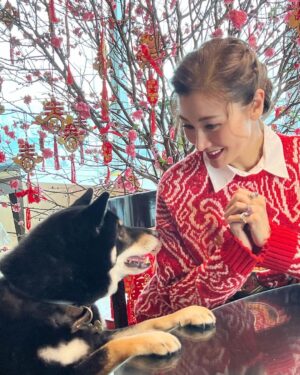 Michelle Reis Instagram - Wishing you happiness, good health and lots of luck for the Year of Tiger.

#恭喜發財 
#身體健康 
#虎年好舒虎