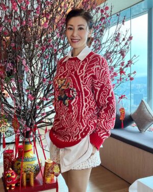 Michelle Reis Instagram - Wishing you happiness, good health and lots of luck for the Year of Tiger.

#恭喜發財 
#身體健康 
#虎年好舒虎