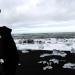 Michelle Renaud Instagram - Diamond Beach 🤍🖤 📸 by Me 🩶 Diamond Beach, Iceland