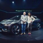 Michelle Rodriguez Instagram - Ian designed the electric I pace for jaguar, coming in 2018, let the electric revolution continue. Interior is like the cockpit of a plane, no motor in the front so the team had room to play. @jaguar #jaguar #iPace