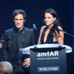 Michelle Rodriguez Instagram - Michelle is in Milan Italy for Amfar she will be a co chair tomorrow night. Amfar the fight against AIDS such an important cause. Here is a throwback photo of Michelle with actor Gael Garcia Bernal auctioning an item on stage in Amfar's cinema again AIDS gala during Cannes Film Festival. Team MR #TBT #Amfar #MakingADifference #GaelGarciaBernal #Cinema #Fashion #HIV #AidsResearch #MFW 🇮🇹