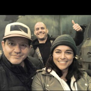 Michelle Rodriguez Instagram - The Getaway Driver was a great experience, mad love to the contestants, it’s always good to push beyond ones comfort zone to test the skills.  Respect ✨🤟🏽😎@discoveryplus, @discovery, #GetawayDriver