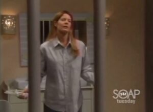 Michelle Stafford Instagram - Thank you @lfdlayr for sending this. I don’t know how well received the storyline was but it was one of my favorites to play! Shelia, played formerly and presently of course by the great @kimberlin_brown had plastic surgery to look like Phyllis. I LOOOOOOVED working solely with @christianjleblanc and @dougdavidsonyr on this. All these jail cell scenes were fun. So different. I do remember we all had a hard time getting past the “you want the shank, come get it” line without laughing our asses off. Oh man!! These days were BEYOND fun!! ❤️❤️❤️❤️ #YR