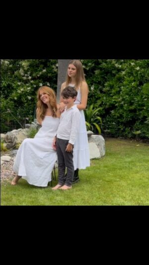 Michelle Stafford Instagram - During a photo shoot for an upcoming Magazine. My daughter understood the assignment. My son….