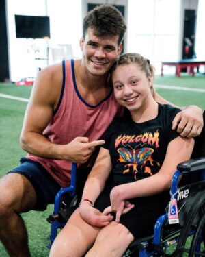 Mickey Gall Instagram - Gotta give another shoutout to @aubrey_beast20 ! I spoke with @iamtheimmortal yesterday & they are excited to welcome her to @immortalmartialarts to continue her training back home! ALSO:

1. I miss that smile and energy
2. & 3. More videos of Aubrey hitting (reminder @aubrey_beast20 you can only use your skills for good, no hitting your brother!) 
4. Taking big steps with @barwismethods
5. I love the bracelets you made
