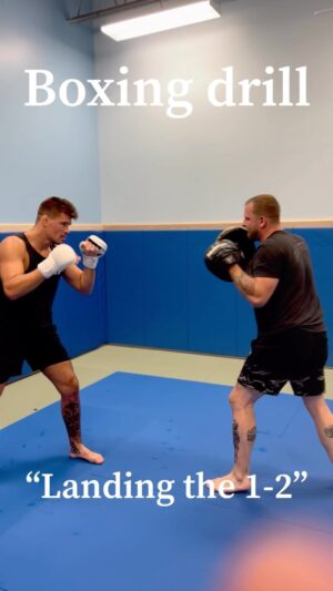 Mickey Gall Instagram - Boxing drill• “landing the 1-2” 
•
•
•
Try this to land that jab cross aka “1-2” more effectively! 

Feint the first jab to drawl out a reaction, close the distance with the second jab and put the cross behind it! If you get them going backwards your in business to land this! 

Save & Share 
@mickeygall 

#boxing #mmaboxing #boxingdrills #boxingtraining #boxinglife #boxingtechnique #boxingworkout #mma #mmatraining #mmalifestyle #ufc #kickboxing #muaythai #muaythailife #gym #fitness #workout #selfmotivation #mittwork #padwork #boxingnews #boxingheads #boxingfanatik