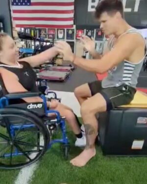 Mickey Gall Instagram - Gotta give another shoutout to @aubrey_beast20 ! I spoke with @iamtheimmortal yesterday & they are excited to welcome her to @immortalmartialarts to continue her training back home! ALSO:

1. I miss that smile and energy
2. & 3. More videos of Aubrey hitting (reminder @aubrey_beast20 you can only use your skills for good, no hitting your brother!) 
4. Taking big steps with @barwismethods
5. I love the bracelets you made