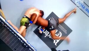 Mickey Gall Instagram - Congrats to @alexeipergande for the finish @pflmma and thanks for the shoutout! I’m happy to be a small part of this kids inevitable greatness

Shoutout to @david_adiv and the @gracienjacademy fam for showing me 🥋👊

Happy Alexei teamed up w @musclesmark for an awesome weight cut 

@killcliff_fc ‘s @impak5 had a powerful finish this night too. Love what he’s doing over there