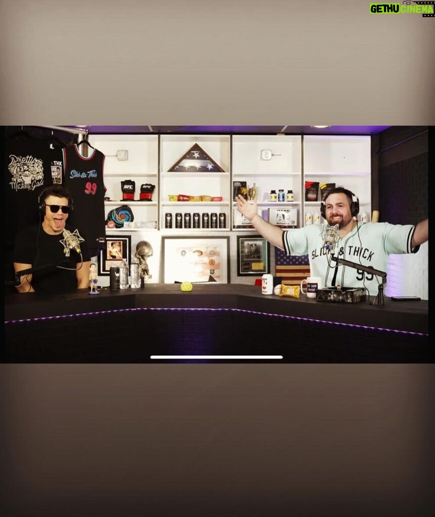 Mickey Gall Instagram - Home sweet home. Welcome to the NEW @slicknthickshow studios. Wouldn’t have been possible without you! Can’t wait to show you what we have in store for the NEXT 91 episodes! Who’s been your favorite guest so far?! What do you want to see us do next?! Let us know. We’re here for you! THE PODCAST OF THE PEOPLE!! 🙌🙌🫡