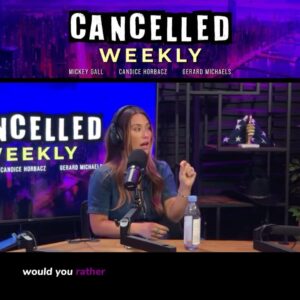 Mickey Gall Instagram - paying for you to see this because 10 minute (one segment) sample of @cancelledweekly because we’re very proud of this show and what it stands for.  Cancelled weekly encourages debate and discourse with hosts @candicehorbacz @mickeygall & @gerarddgaf discussing the most viral videos and controversial topics of the day —from clips submitted by people like you! It’s serious, it’s silly, it’s funny and it’s informative.  Give it a chance & you’ll love it.  And if you do.. please subscribe, leave a comment and share it with a friend so we can help fearless discussion make a comeback! New episodes every Wednesday!