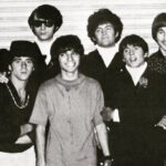Micky Dolenz Instagram - The Monkees with The Sundowners… Our backing band for the summer 1967 tour. #themonkees #thesundowners #mickydolenz #michaelnesmith #davyjones #petertork