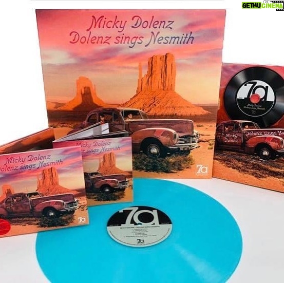 Micky Dolenz Instagram - It's finally here! Released today: Micky Dolenz - 'Dolenz Sings Nesmith'. Available on Vinyl, CD and Digital. The CD comes with a 36 page colour booklet with extensive liner notes and the lyrics to all of the songs. It also includes the CD-only bonus track 'Grand Ennui'. The vinyl comes in a Gatefold sleeve and is pressed on 180g Turquoise vinyl. If you haven't ordered a physical copy yet, these are the best places to get it from: CD: https://www.deepdiscount.com/sings-nesmith/5060209950334 Vinyl: https://www.deepdiscount.com/sings-nesmith-180gm-turquoise-coloured-vinyl/5060209950341 Or you can get signed copies of the CD and Vinyl straight from Micky Dolenz: www.mickydolenz.com Or signed copies straight from Nez: https://videoranch3d.com/ Track listing: 1. Carlisle Wheeling 2. Different Drum 3. Don’t Wait For Me 4. Keep On 5. Marie’s Theme 6. Nine Times Blue 7. Little Red Rider 8. Tomorrow And Me 9. Circle Sky 10. Propinquity (I’ve Just Begun To Care) 11. Tapioca Tundra 12. Only Bound 13. You Are My One 14. Grand Ennui (CD Bonus Track) For more information and for our other Monkees related releases, please visit: www.7arecords.com #dolenzsingsnesmith #mickydolenz #michaelnesmith