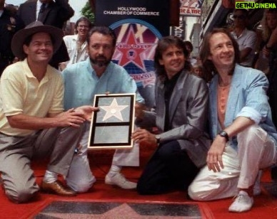 Micky Dolenz Instagram - July 10, 1989, The Monkees received a star on the Hollywood Walk of Fame. #mickydolenz #michaelnesmith #davyjones #petertork #themonkees #thehollywoodwalkoffame @themonkees @hwdwalkoffame