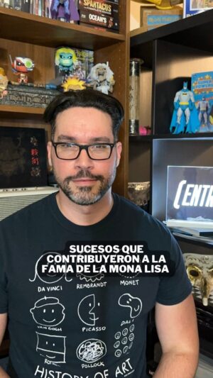 Miguel Augusto Rodríguez Instagram - El arte es para ser admirado, más aún cuando proviene de un genio como #leonardodavinci ; pero tanto para mis amigos de @culturizando como para mi persona, nos surgió esta pregunta: ¿Creen ustedes que los factores acá mencionados ayudaron a la fama mundial de La Gioconda? Nos encantaría saber su opinión 🎨🖼️ 
#entreparentesis #culturageneral #arte