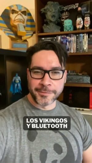 Miguel Augusto Rodríguez Instagram - En esta entrega de #EntreParéntesis, @MiguelAugusto20 nos cuenta el origen vikingo del Bluetooth ¿Lo conocías?